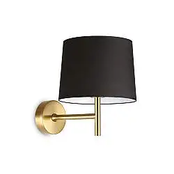 Appliques - Lampade Da Parete Set Metallo Ottone 1 Luce E27