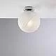 Plafoniera Contemporanea Olaf Metallo Cromo 1 Luce E27