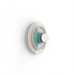 Applique Deco Voilà Ceramica Azzurro Crema 1 Luce E27