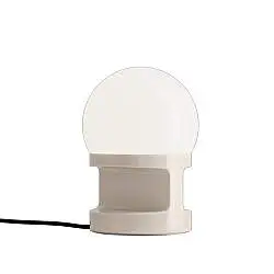 Lumetto Vintage Decò Habea Ceramica Crema 1 Luce E27