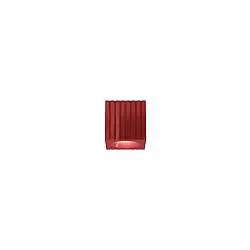 Plafoniera Vintage Metra Ceramica Rossa 1 Luce E27