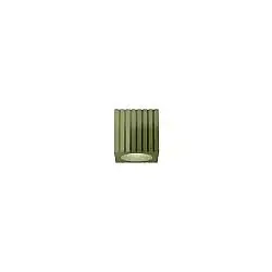 Plafoniera Vintage Metra Ceramica Verde Salvia 1 Luce E27
