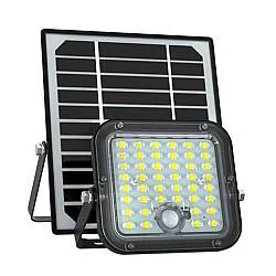 Proiettore Solare Separato Moderno Weston Pc Nero Led Integrato 10W 6000K Ip65
