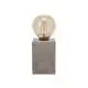 Lampada Da Scrivania Contemporanea Prestwick 1 Luce Ceramica Grigio