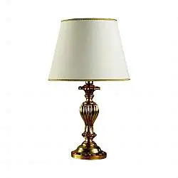 Lume In Legno Classico Argento Mecca Con Paralume 1 Luce Beccaccia