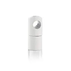 Supporto Cavo Metallo Bianco 15X30Mm