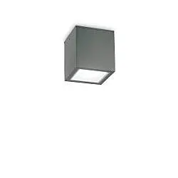Plafoniera Moderna Techo Metallo Antracite 1 Luce Gu10 Small