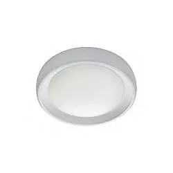 Plafoniera Esterno Moderna Loft Alluminio E Termoplastica Bianco Led 13W 4000K